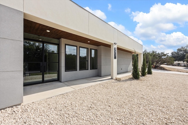 back of house featuring a patio