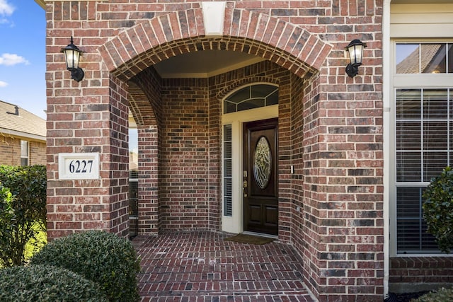 view of property entrance