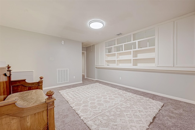 bedroom featuring carpet flooring