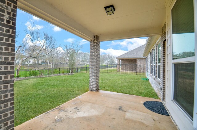 view of patio / terrace