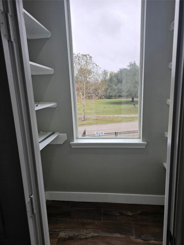 view of closet