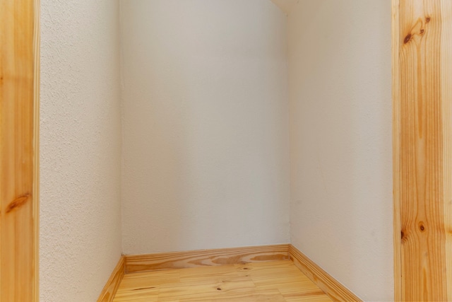 interior space featuring hardwood / wood-style floors