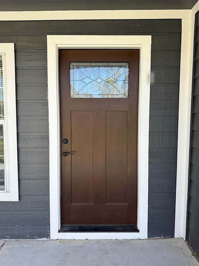 view of entrance to property