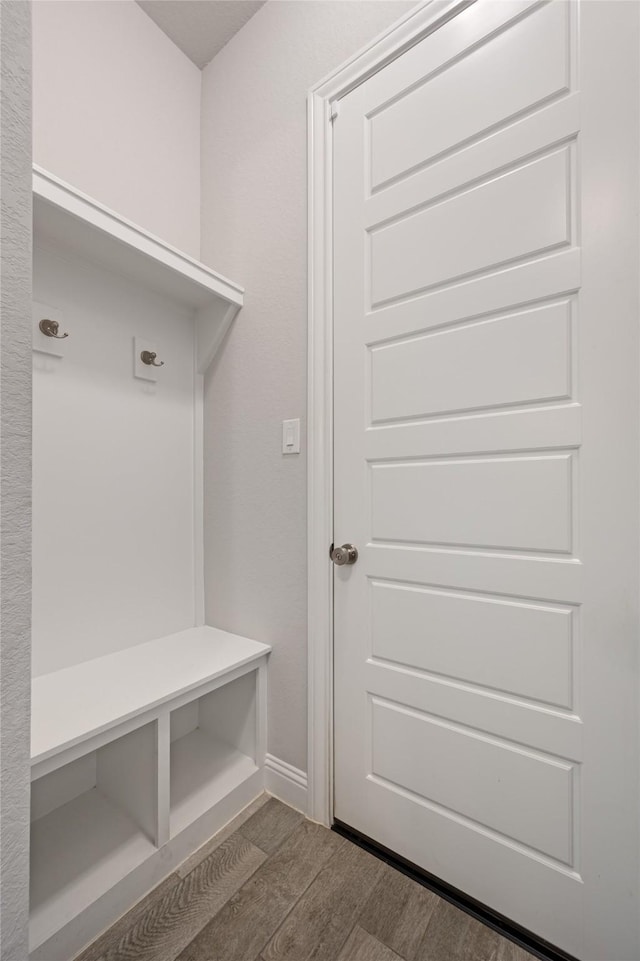 view of mudroom