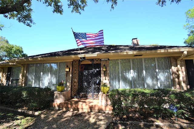 view of front of house