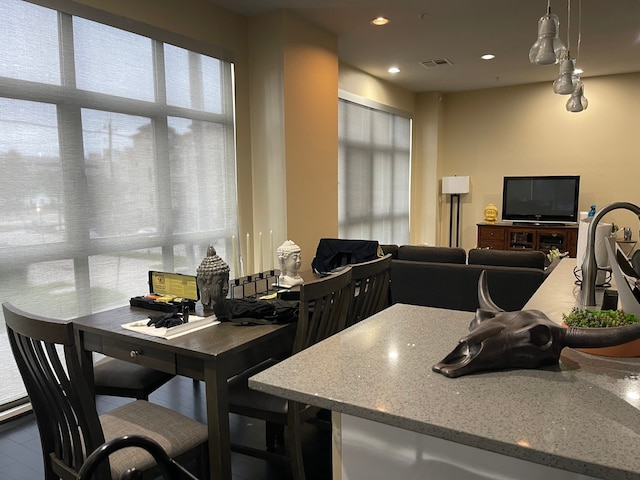 kitchen with a healthy amount of sunlight