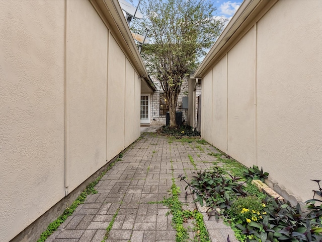 view of home's exterior featuring a patio