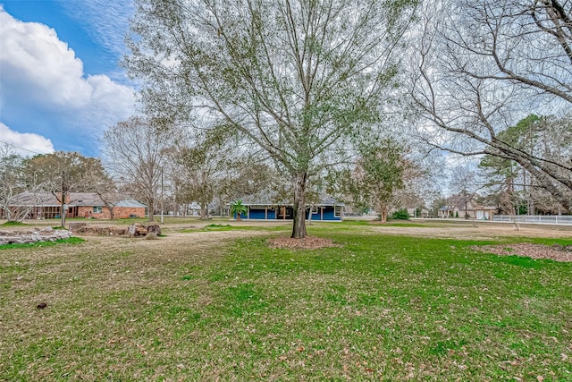 view of yard