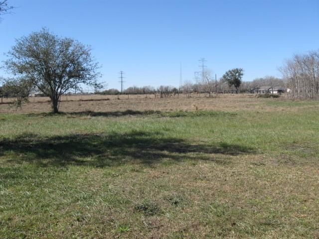 view of yard featuring a rural view