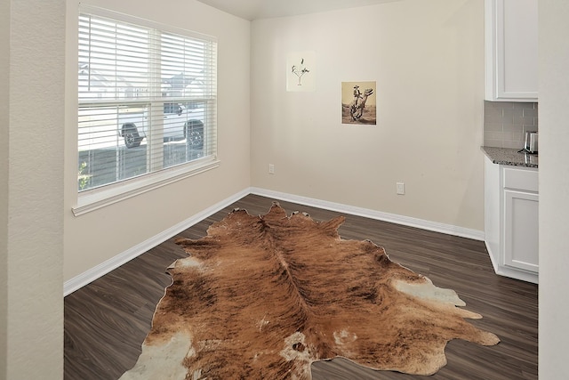 dining room featuring dark hardwood / wood-style floors