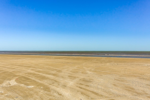 property view of water with a rural view