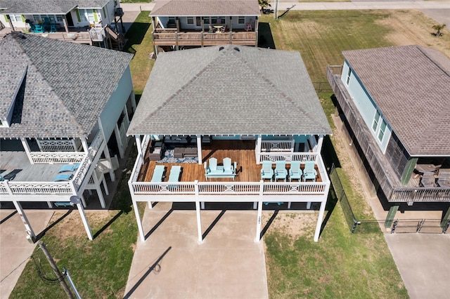 drone / aerial view