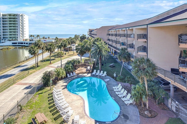 9520 Seawall Blvd Unit 354, Galveston, TX 77554 - community pool with a water view