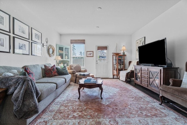 view of living room