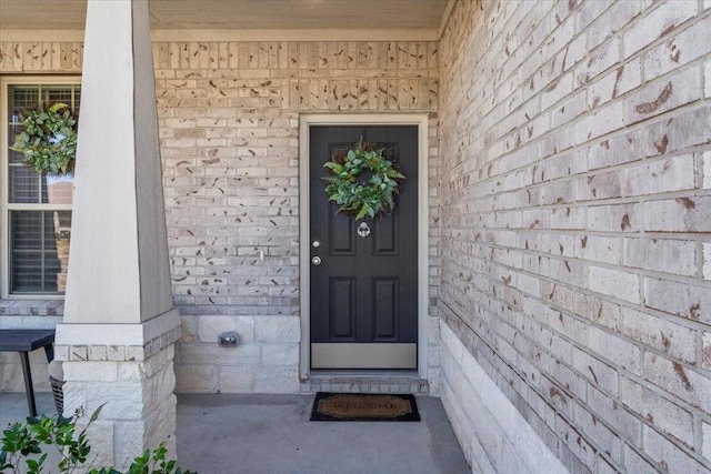 view of property entrance