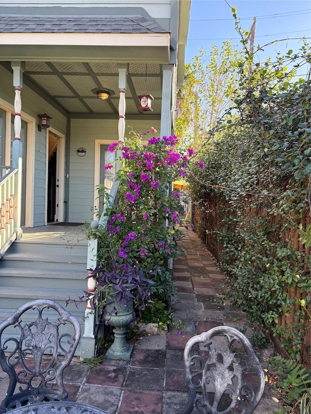 view of property entrance