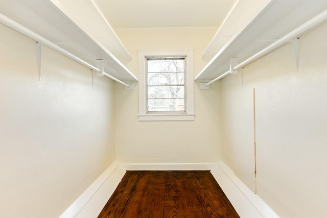 302 E Jackson St, West Columbia, TX 77486 - spacious closet with wood-type flooring