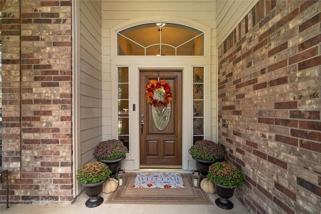 view of entrance to property