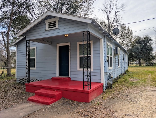 view of bungalow