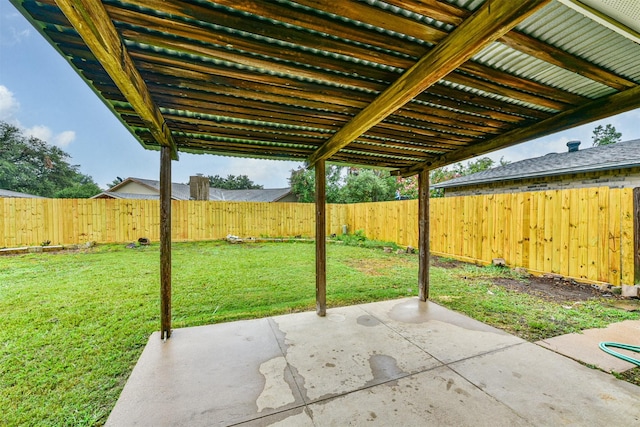 view of patio / terrace