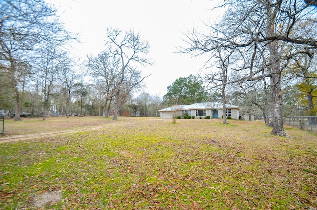 view of yard