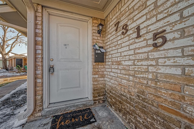 7315 Housman St, Houston, TX 77055 - view of doorway to property
