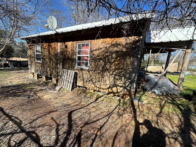 view of property exterior