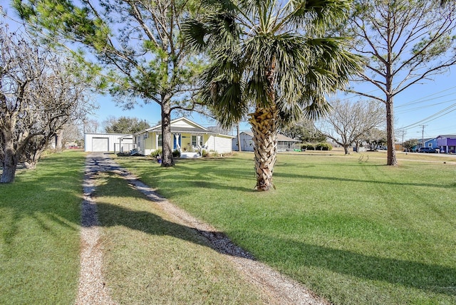 view of yard