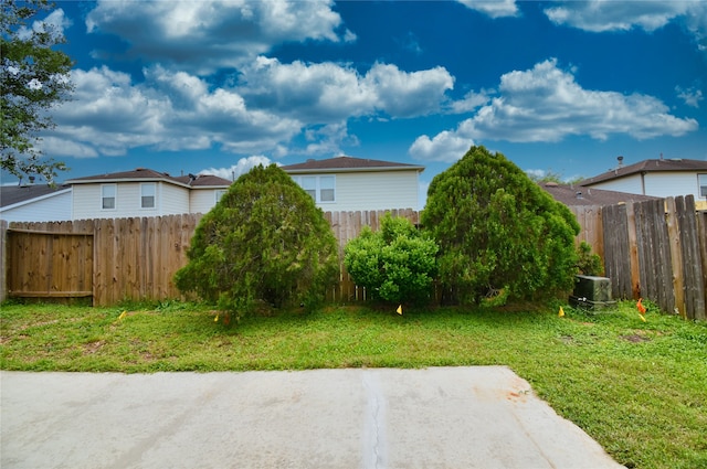 view of yard