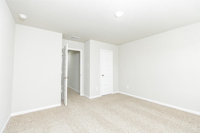 interior space with light colored carpet