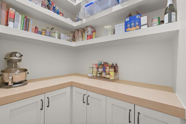 view of pantry