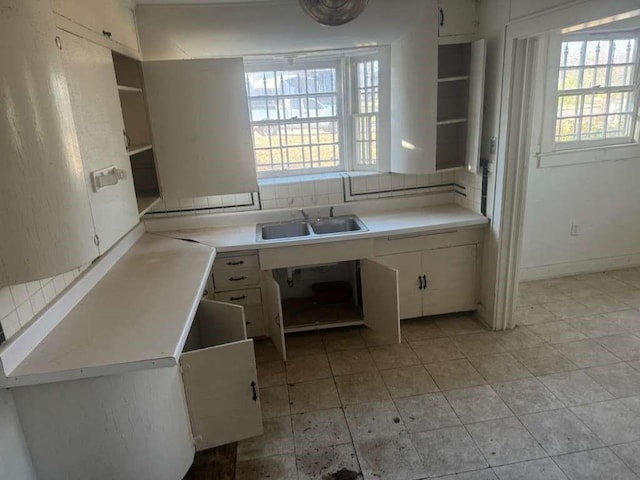 kitchen featuring sink