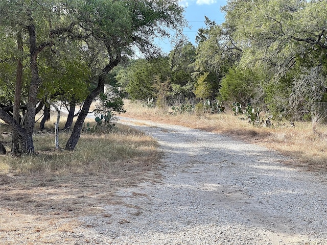 view of road