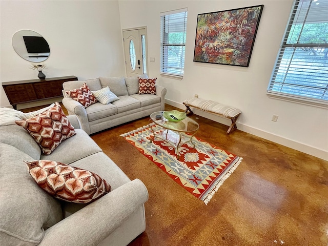 view of living room