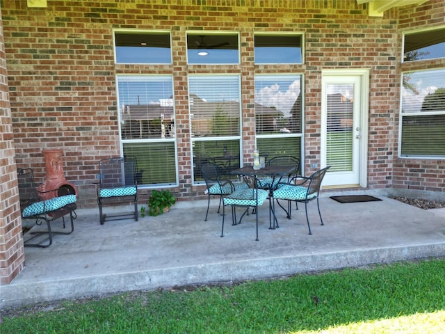 view of patio