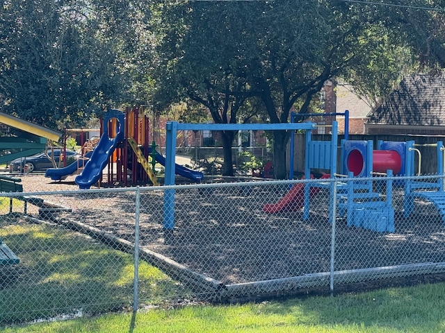 view of play area