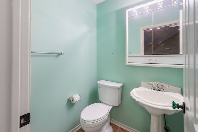 bathroom with toilet