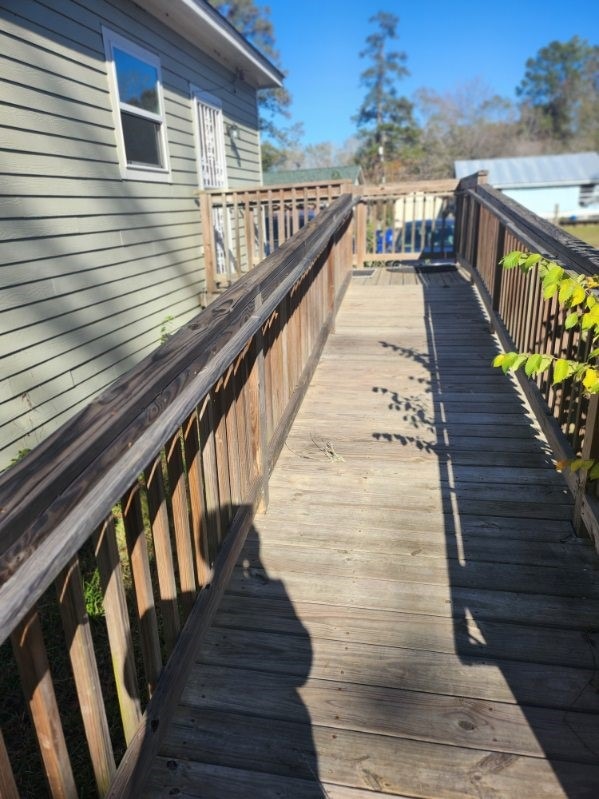 view of deck