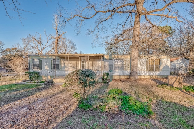 view of rear view of house