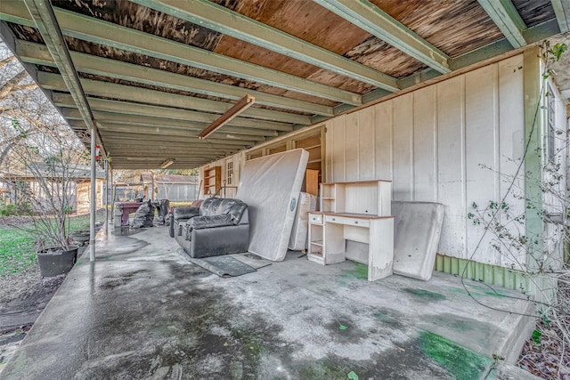 view of patio / terrace featuring outdoor lounge area