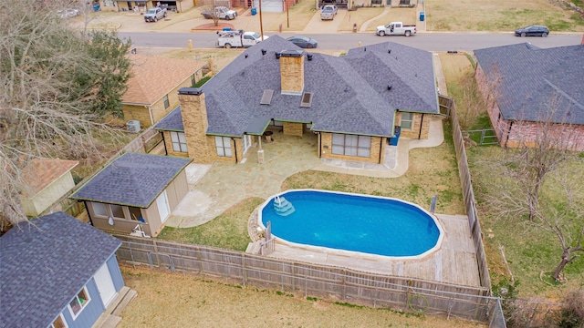 view of pool