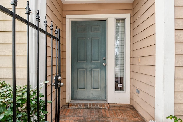 view of property entrance