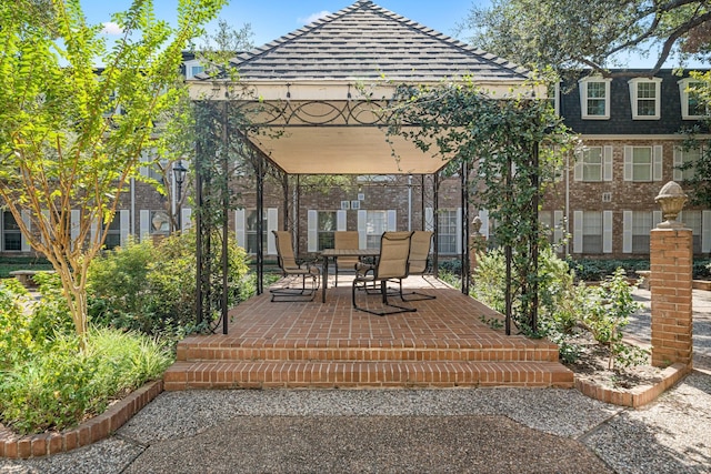 exterior space featuring a patio