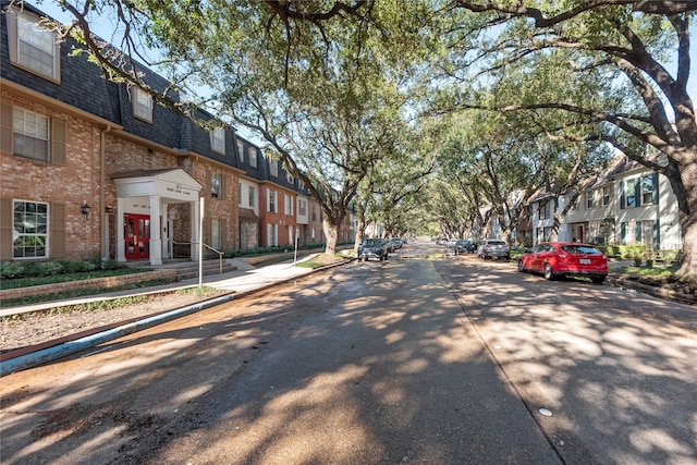 view of street