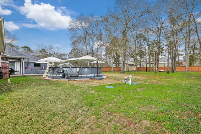 19475 Humaya, Porter, TX 77365 - view of yard with a storage shed and an outdoor structure