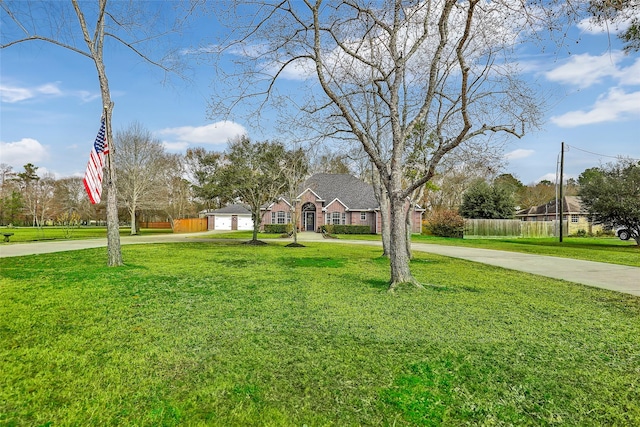 19475 Humaya, Porter, TX 77365 - view of front of home with curved driveway