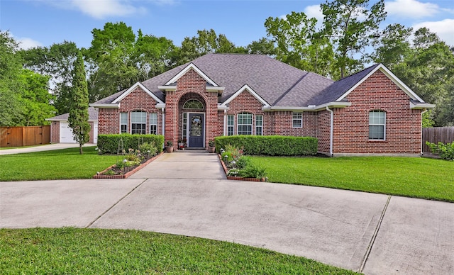 19475 Humaya, Porter, TX 77365 - traditional-style house with brick siding and roof with shingles