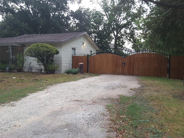 view of side of home