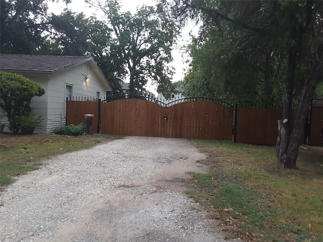 view of gate