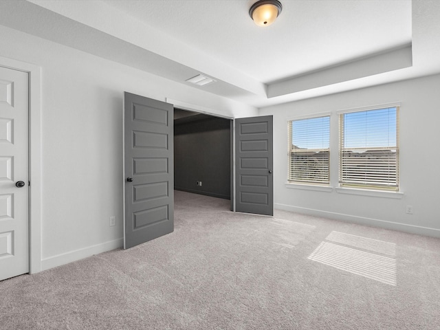 unfurnished bedroom featuring carpet